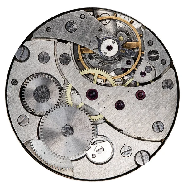 Mix Van Oude Clockwork Mechanische Horloges Hoge Resolutie Detail — Stockfoto