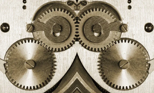 Мікс Старих Годинників Механічних Годинників Висока Роздільна Здатність Деталі — стокове фото