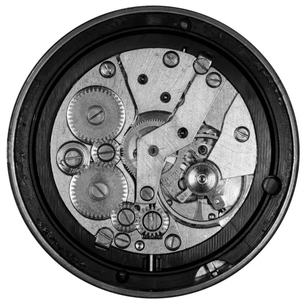 Mix Old Clockwork Mechanical Watches High Resolution Detail — Stock Photo, Image