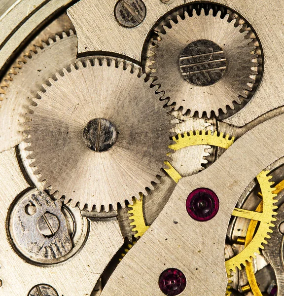 Mélange Vieilles Montres Mécaniques Horlogères Haute Résolution Détails Images De Stock Libres De Droits