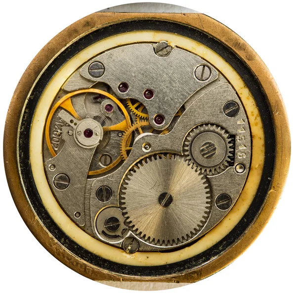 Mix Old Clockwork Mechanical Watches High Resolution Detail Royalty Free Stock Photos