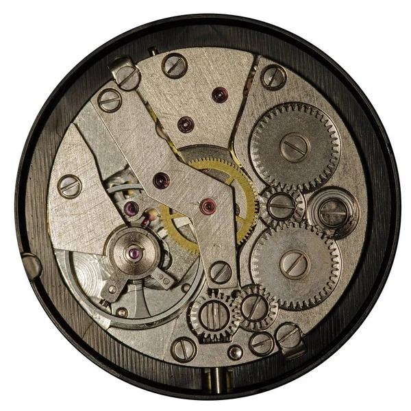 Mix Old Clockwork Mechanical Watches High Resolution Detail Stock Picture