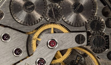 eski saat mekanik saatler, yüksek çözünürlük ve detay karışımı