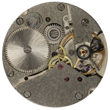 eski saat mekanik saatler, yüksek çözünürlük ve detay karışımı