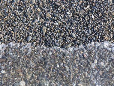 küçük çakıl yol, dikişsiz doku, kiremit yatay ve dikey