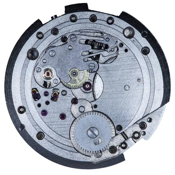 Mistura Relógios Mecânicos Relógio Antigos Alta Resolução Detalhes — Fotografia de Stock