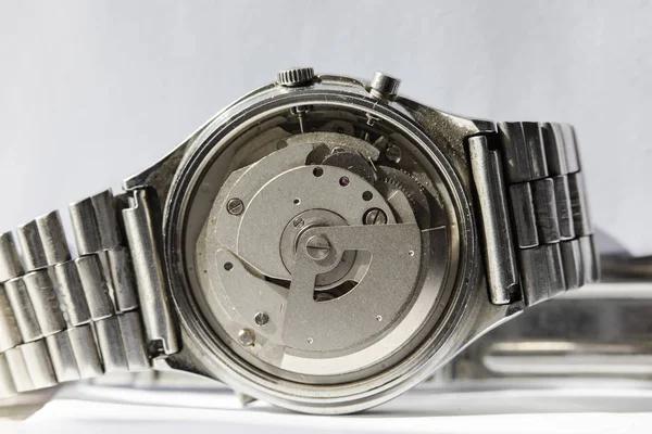 Mix Old Clockwork Mechanical Watches High Resolution Detail Stock Image