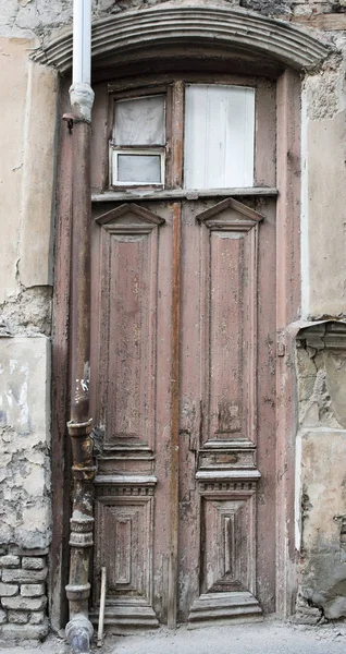 Vecchio Magazzino Metallico Porta Hangar Foto Alta Risoluzione — Foto Stock