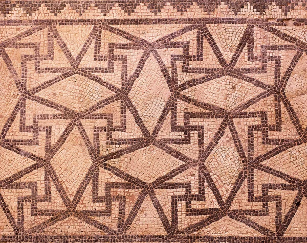 Belos Ornamentos Mosaico Arte — Fotografia de Stock