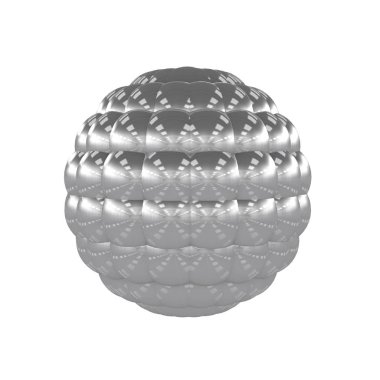 molekül, 3d illüstrasyon, 3d render