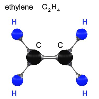 molekül, 3d illüstrasyon, 3d render