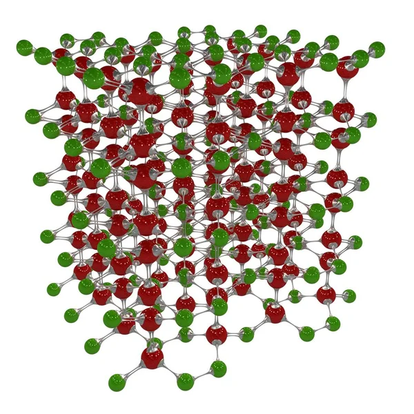 Molekül Illustration Rendering — Stockfoto