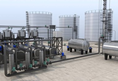 evin dış, görselleştirme, 3d illüstrasyon