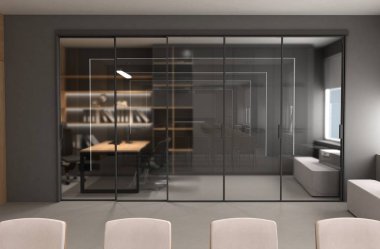 konut iç görselleştirme, 3d illüstrasyon