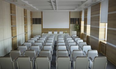 konut iç görselleştirme, 3d illüstrasyon