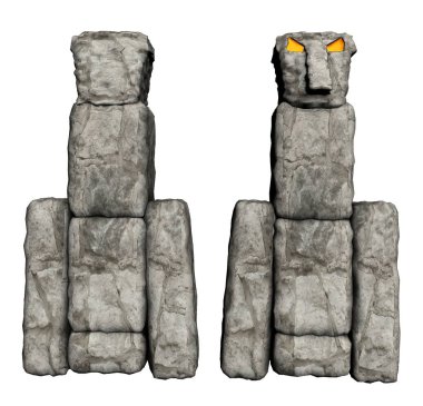 anıt, sunak, 3d görselleştirme, illüstrasyon