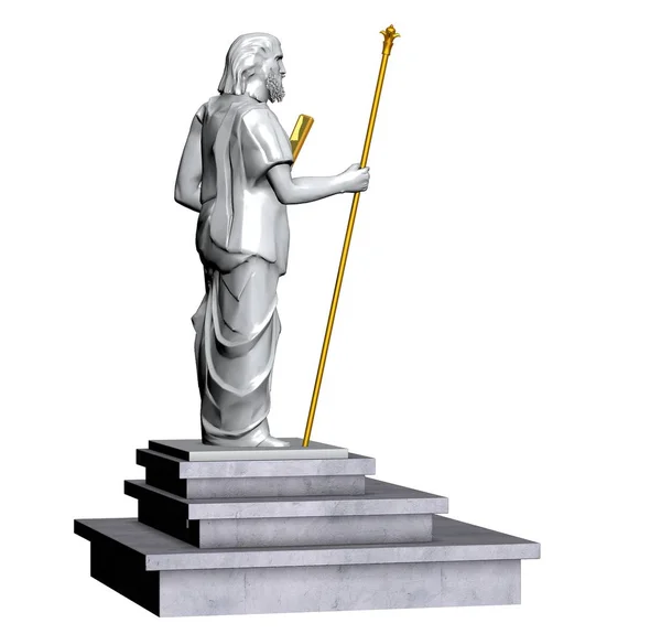 Monument Altare Visualisering Illustration — Stockfoto