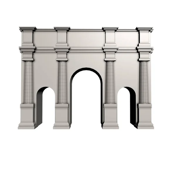 Monument Altar Visualization Illustration — Stock Photo, Image