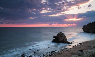 Akdeniz kıyılarında