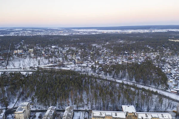 orman, yukarıdan görünüm
