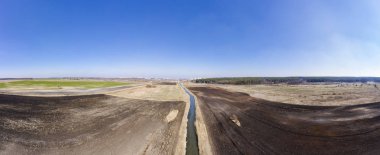 alan panoraması, yukarıdan görünüm