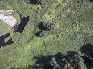 alan, yukarıdan görünüm