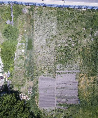 alan, yukarıdan görünüm