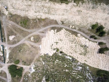 ülke yolu, yukarıdan görünüm