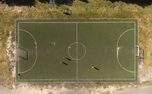 Campo Fútbol Campo Deportes — Foto de Stock