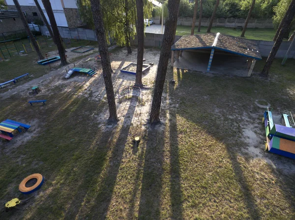 Children Yard View — Stock Photo, Image