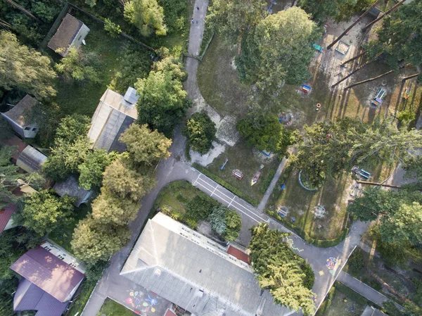 Children Yard View — Stock Photo, Image