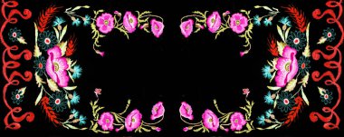 El yapımı nakış, halk sanatı ve el işi.