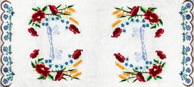 El yapımı nakış, halk sanatı ve el işi.