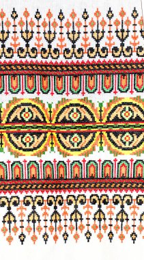 El yapımı nakış, halk sanatı ve el işi.