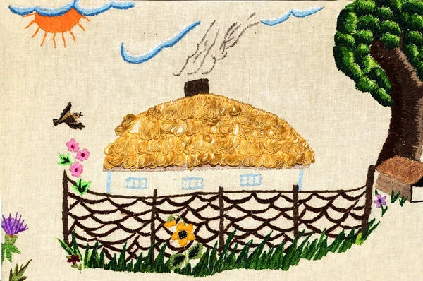 El yapımı nakış, halk sanatı ve el işi.