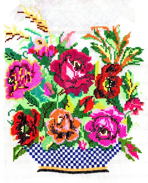 El yapımı nakış, halk sanatı ve el işi.