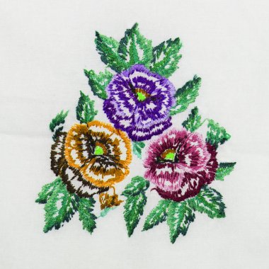 El yapımı nakış, halk sanatı ve el işi.