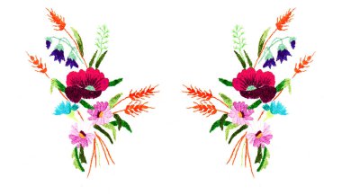 El yapımı nakış, halk sanatı ve el işi.