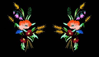 El yapımı nakış, halk sanatı ve el işi.