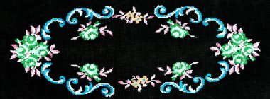 El yapımı nakış, halk sanatı ve el işi.