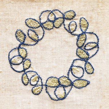 El yapımı nakış, halk sanatı ve el işi.