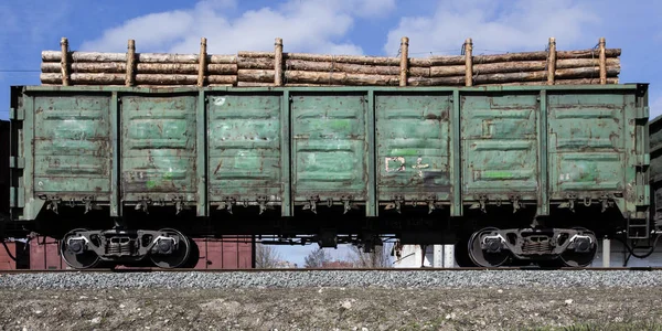 铁路油罐车 选择性聚焦 — 图库照片
