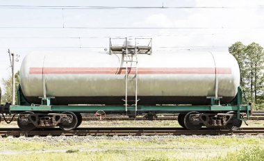demiryolu tank vagonu, seçici odak