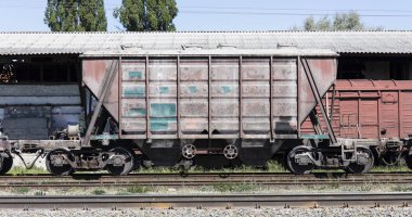 demiryolu tank vagonu, seçici odak