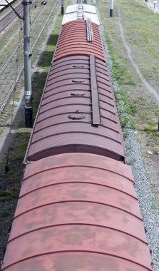 demiryolu tank vagonu, seçici odak