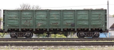 demiryolu tank vagonu, seçici odak