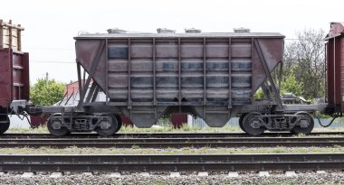 demiryolu tank vagonu, seçici odak