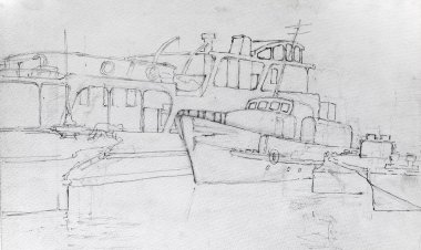 Kalem çizimi, çizim, arka plan