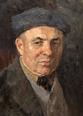 Yağlı boya, renkli arkaplan