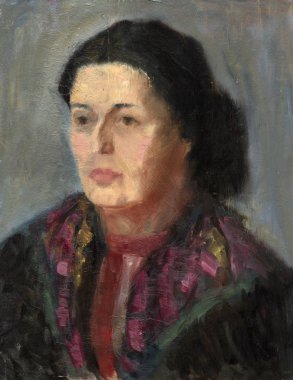 Yağlı boya, renkli arkaplan